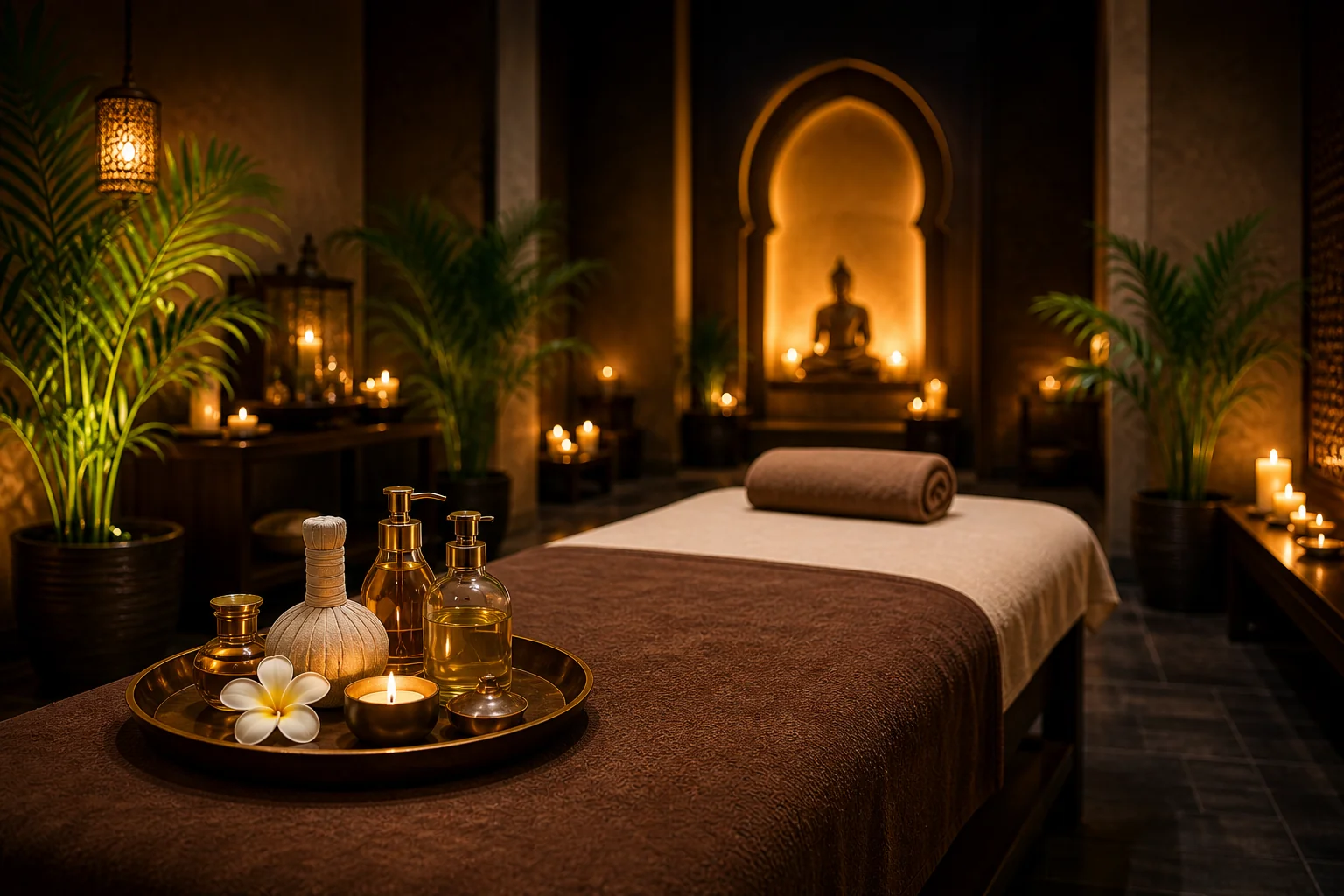 Professional home massage service in Dubai
